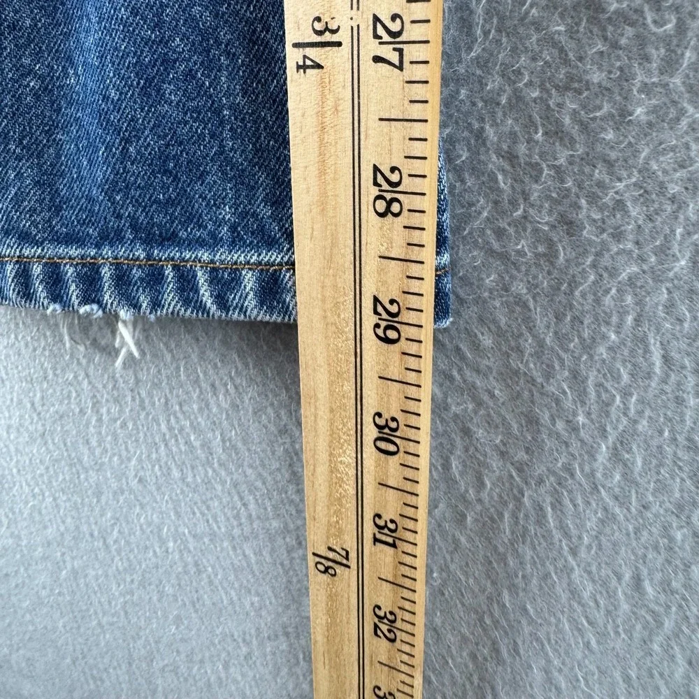 Vintage Levis Jeans Mens 36x30 (Fits 35x29) Blue Denim 517 Bootcut 90s